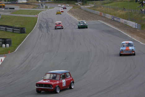 Frank L. Jørgensen i Morris Clubmann 1275 GT kørte endnu en sejr hjem.